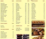 Sir Bond Bakery And Cafe menu 1