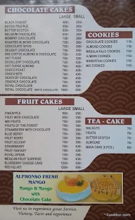 New Super Sweets menu 1