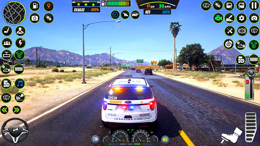 Screenshot Police Car Driving Cop Sim 3D