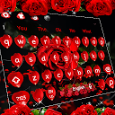 App herunterladen Dark Red Rose Keyboard Theme Installieren Sie Neueste APK Downloader