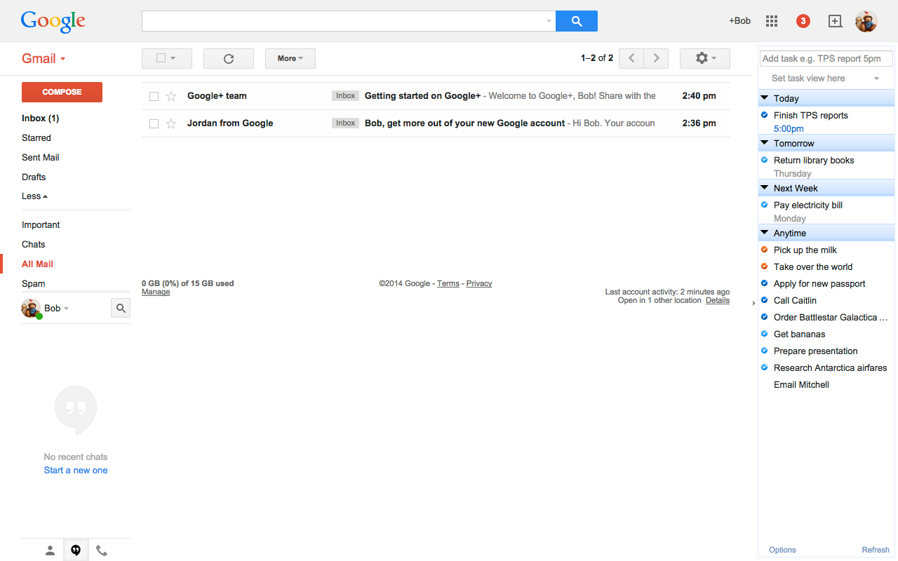 Remember The Milk for Gmail Preview image 0