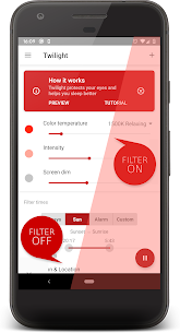 Twilight Blue light filter better sleep v11.8 Pro APK 1