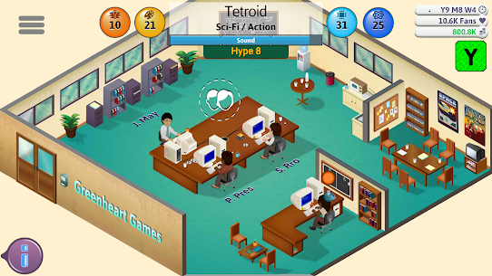 Game Dev Tycoon Mod Apk (Free Shopping) 3