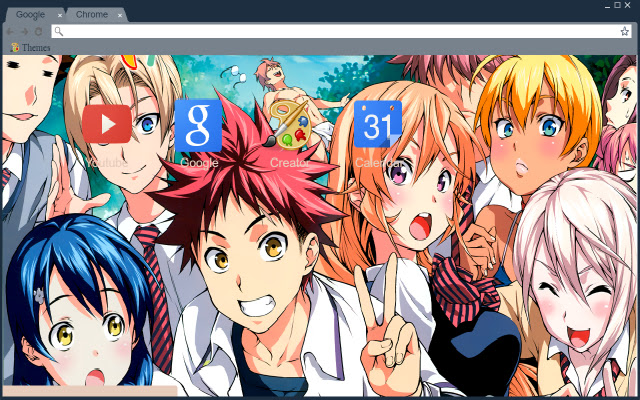 Shokugeki No Soma chrome extension