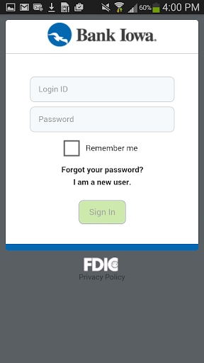 Bank Iowa Mobile Banking