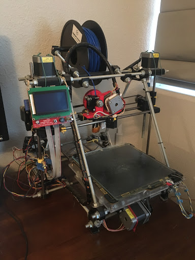 Drew's Second Printer based off a Mendel Model