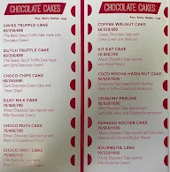 Coco Cakes menu 3