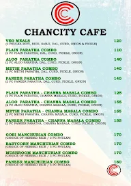Chancity Cafe menu 4