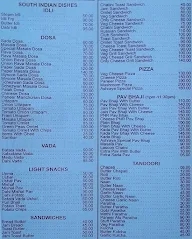 Ashraya Restaurant menu 4