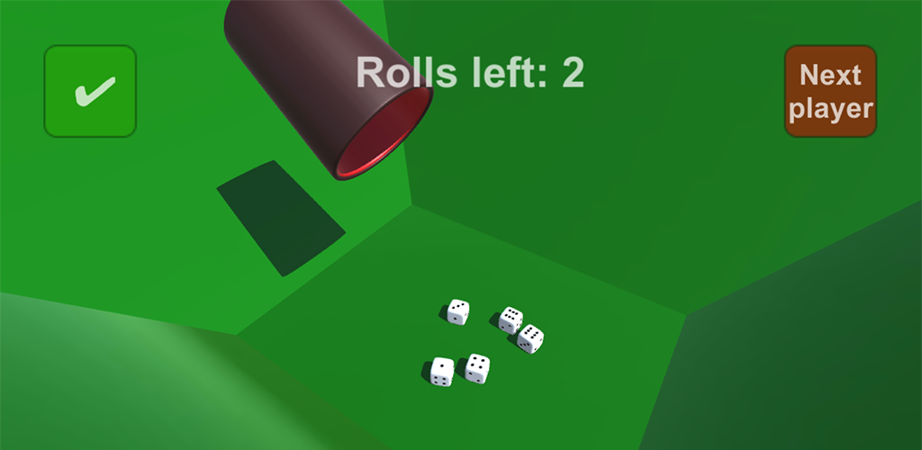 Dice and roll speed up