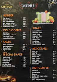 Saffroon Fastfood & Cafe menu 1