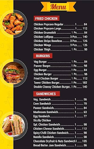 Sizzlly Chicken menu 1