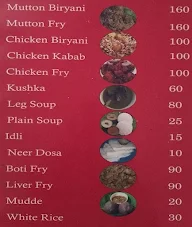 Hotel Likith Dum Biryani menu 1