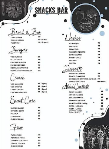 Sugar N Salt Cafe menu 