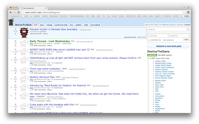 DestinyReddit