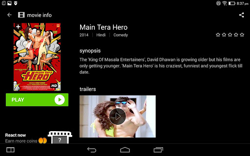 免費下載娛樂APP|Hungama Play Online Movies App app開箱文|APP開箱王