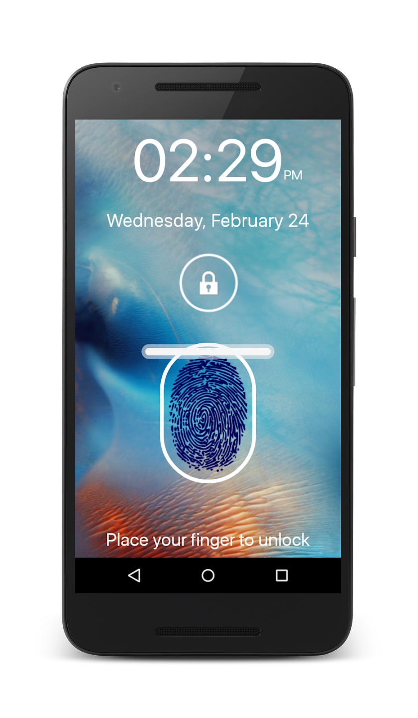 Fingerprint Lock Scanner PRANK Screen 1