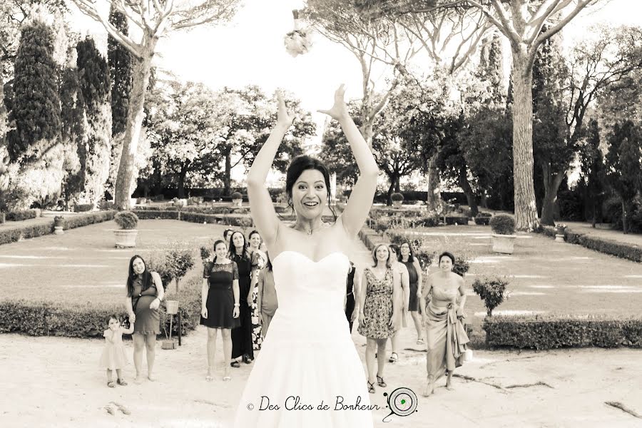 Wedding photographer Virginie Marguier (desclics2bonheur). Photo of 30 August 2018