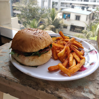 Anuja Rungta at Burger Craft By Street Meat, Aundh,  photos