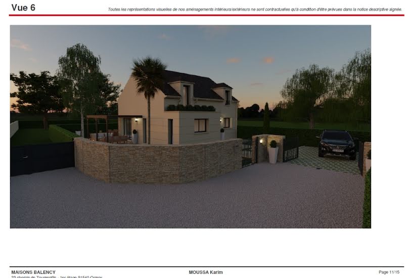  Vente Terrain + Maison - Terrain : 344m² - Maison : 100m² à Lorrez-le-Bocage-Préaux (77710) 