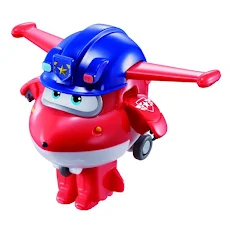 Đồ chơi Superwings - Đồ chơi Robot Biến Hình Mini Jett Cảnh Sát