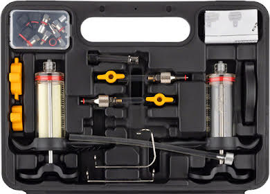 Jagwire Elite Mineral Oil Bleed Kit - includes Shimano Magura Tektro Campagnolo Adapters alternate image 0