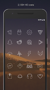   Lines - Icon Pack (Free Version)- screenshot thumbnail   