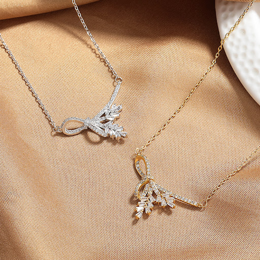 Title 5, New Wheat Tassel Necklace Womens Design Sense....