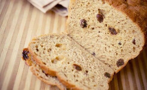 Gluten free Cinnamon Raisin Bread