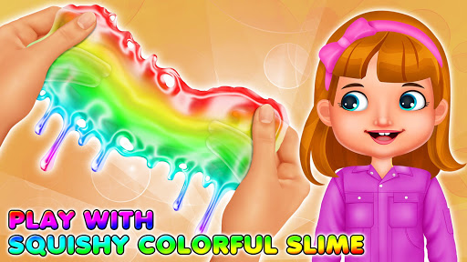 Colorful Slime Factory DIY Rainbow Squishy Slimy