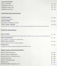 The Coffee Shop menu 1