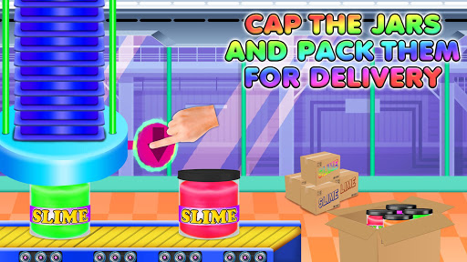 Colorful Slime Factory DIY Rainbow Squishy Slimy