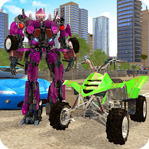 Download Super ATV Transform Robot vs Hammer Heroes For PC Windows and Mac