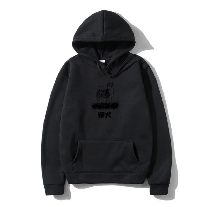 Herensweatshirt met lange mouwen en steekzak