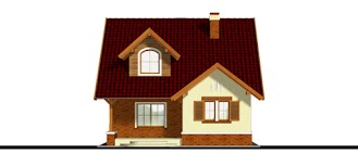 Azymut - Elewacja przednia