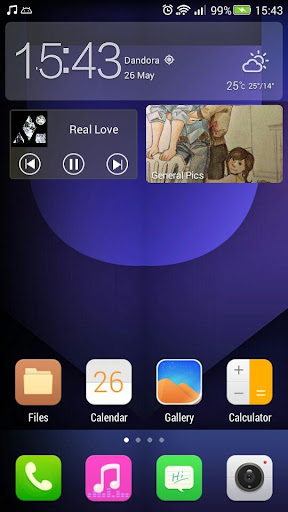 Alternate Music Widget