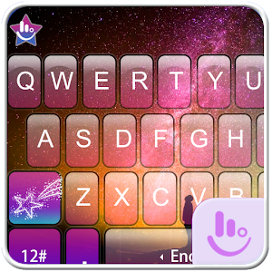 Download Fantasy Aurora Keyboard Theme For PC Windows and Mac