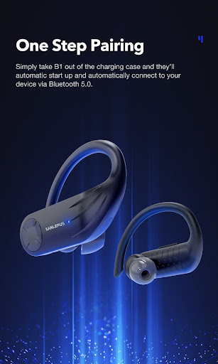 Title 12, Waterproof wireless sports Bluetooth headset fo...