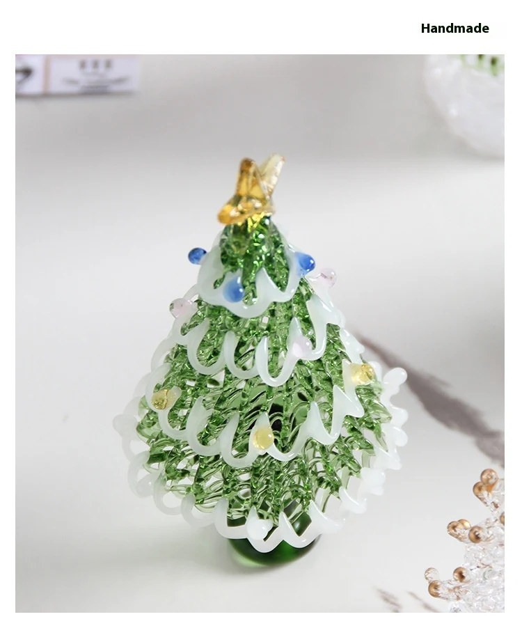 Title 3, Kerstcadeaus Gekleurde Glazuur Kerstboom Ambach...