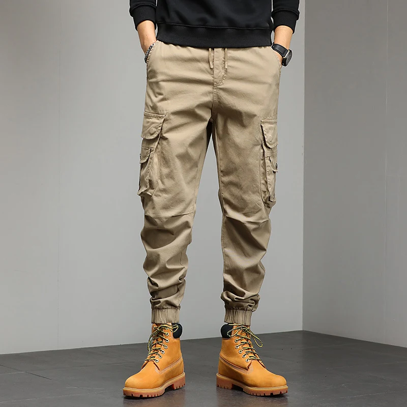 Pantalones Casuales de Moda Multi-Bolsillos para Hombre Estilo Versátil Comodidad Duradera Perfectos para el Día a Día Diseño Moderno y Funcional