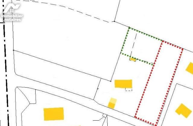 Vente terrain à batir  1891 m² à Les Loges-Marchis (50600), 19 800 €