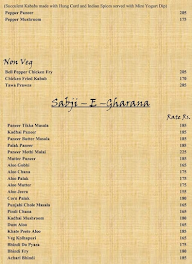 Cinnamon veg restaurant menu 4