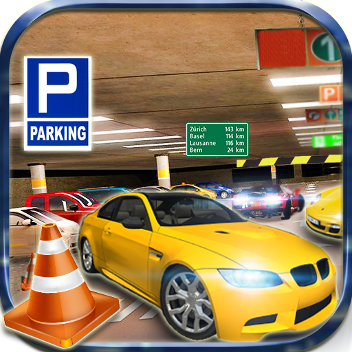 Multi-étages Parking 3D Taxi icon