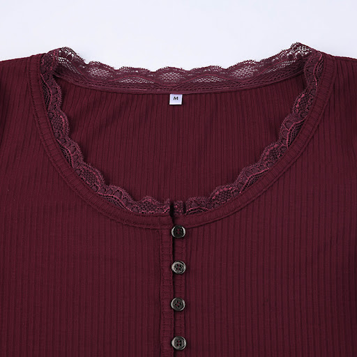 Title 15, American Lace Stitching Breasted Slim-fit Long ...