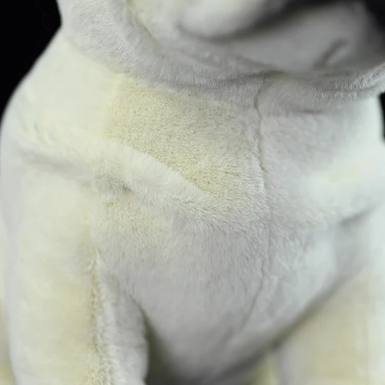 Title 8, Schattige Crème Franse Pluche Hond — Zacht en k...