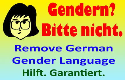 Remove German Gender Language Preview image 0