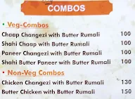 Chicken Raja menu 3