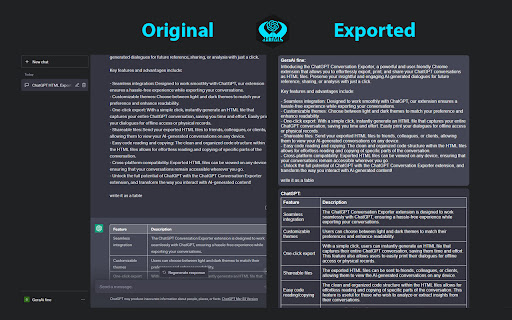 ChatGPT Conversation Exporter