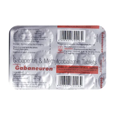 Gabaneuron Tab 300mg/500mcg 15s