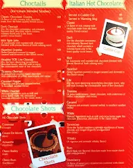 The Chocolate Room menu 2